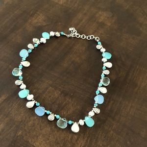 Brighton seaglass 15” necklace